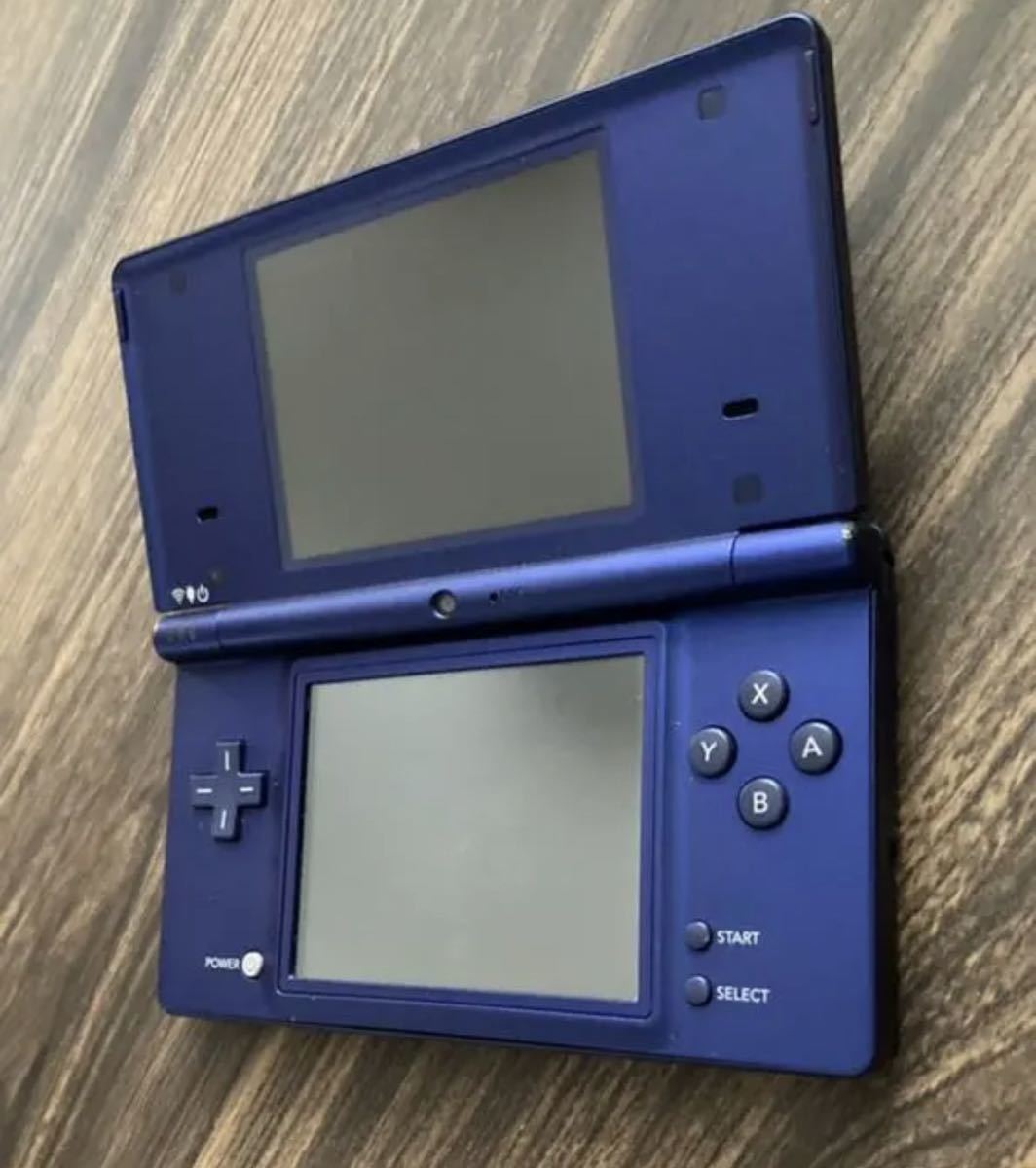 【動作良好】ニンテンドーDS i メタリックブルー 本体 タッチペン 充電器