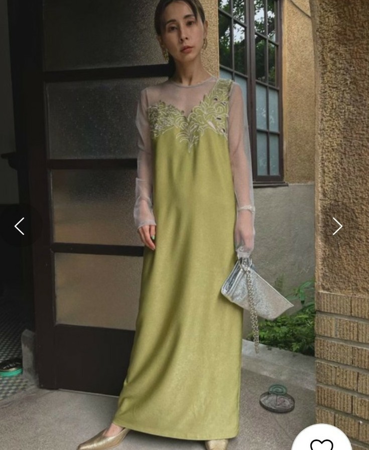 PayPayフリマ｜たま様専用 Ameri vintage UND RENEE CUTWORK DRESS