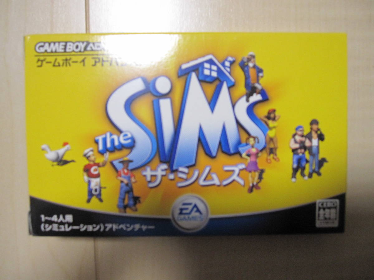 売り切り御免！】 ☆GBA The SiMs ザ・シムズ 未使用良品