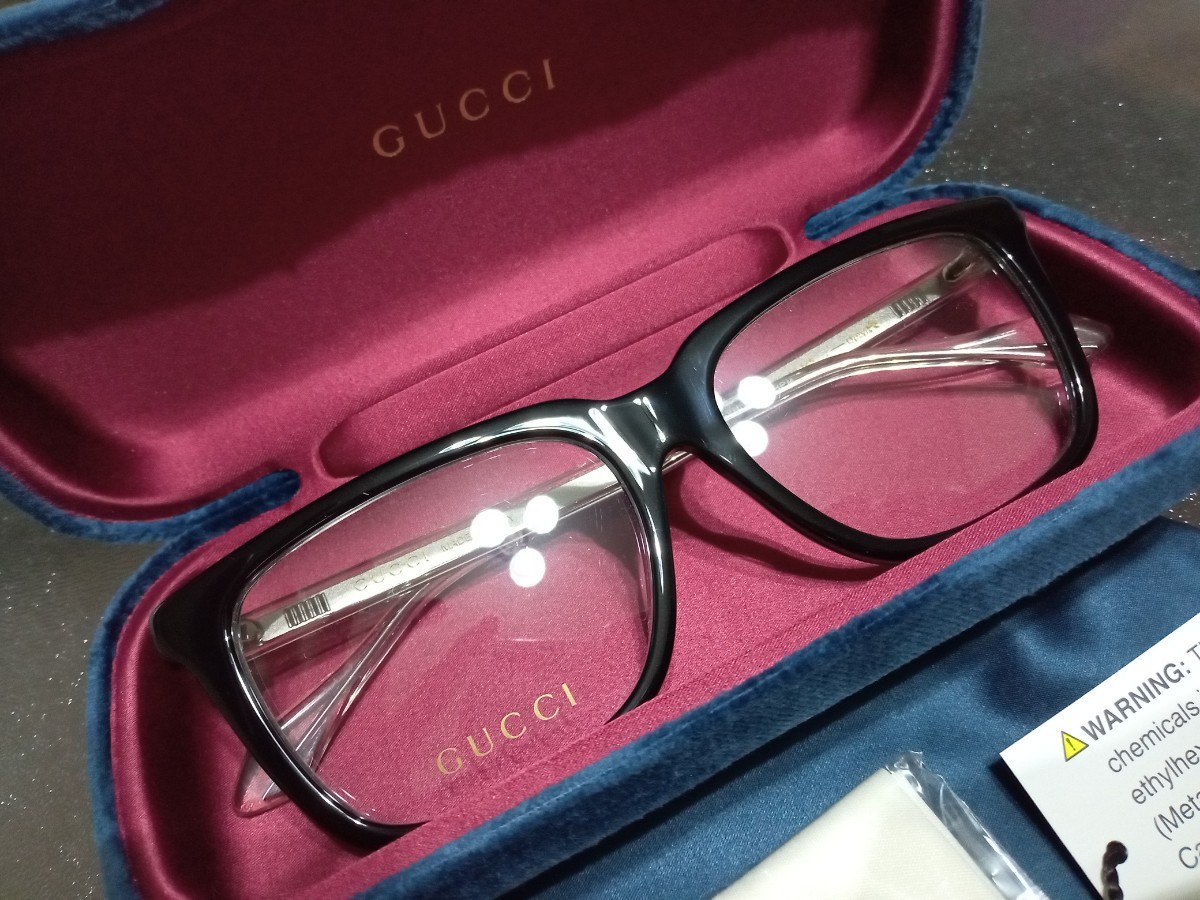 定価4万円オーバー【新品未使用】GUCCI☆イタリア製メガネフレーム