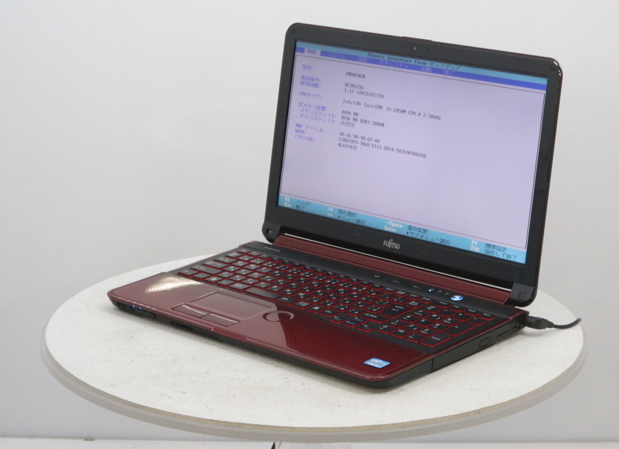 Yahoo!オークション - FUJITSU FMVA54GR LIFEBOOK AH5...