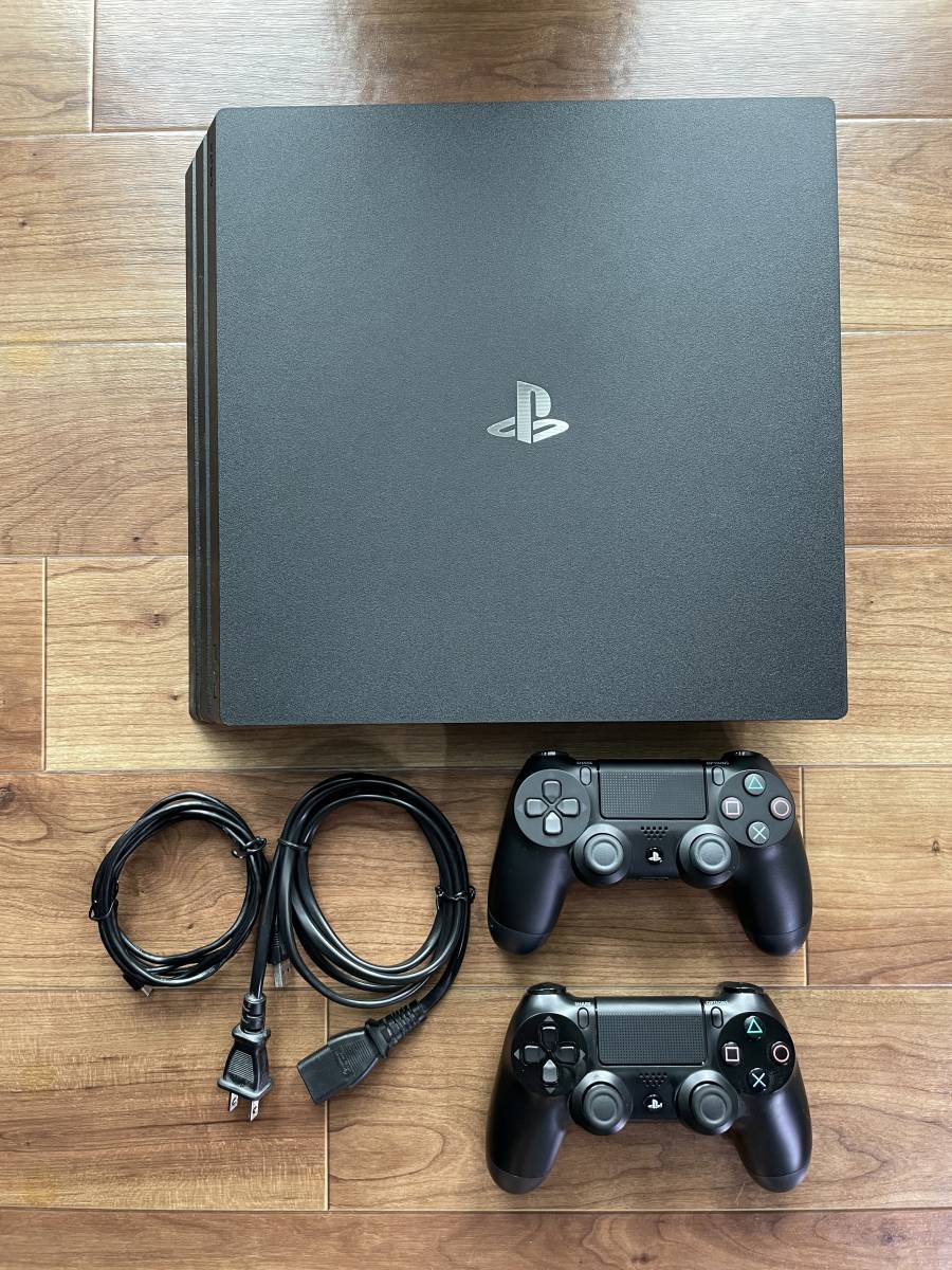 USED 美品 PS4 Pro 1TB ジェットブラック CUH-7100B | labiela.com