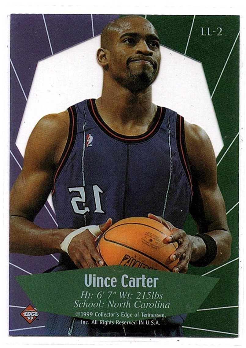 NBA 98-99 Vince Carter ビンス・カーター 　rookie RC ルーキーカード 新品ミント状態品_画像2