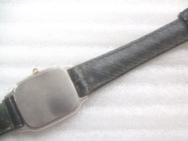 セイコー最高級クレドールK18金ベゼルレディースクオーツ腕時計動品　K859_画像3