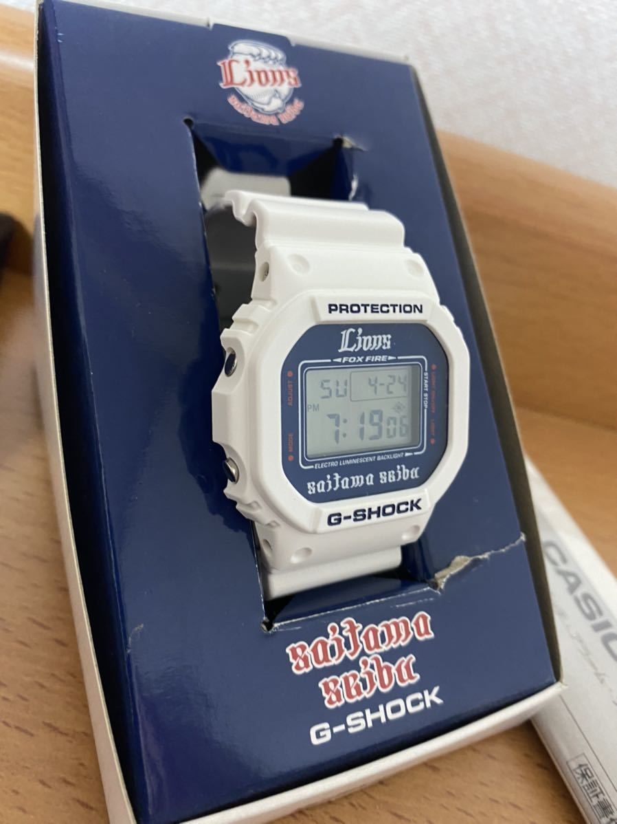 G-SHOCK×埼玉西武ライオンズ コラボ DW-5600NS 300本限定 最大半額