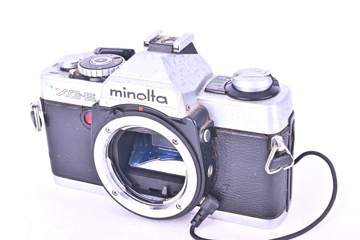 S5-5370 MINOLTA ミノルタ XG-E MD ROKKOR 24mm f/2.8 一眼レフフィルムカメラ マニュアルフォーカス_画像2