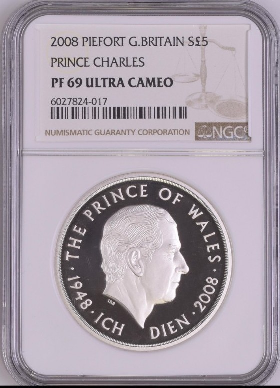 銀貨 2008 5ポンド PF69 NGC鑑定品 イギリス エリザベス | contifarma.pe