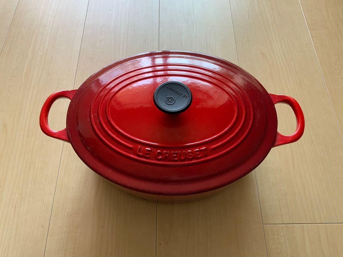 Le Creuset ル・クルーゼ 鍋 オーバル 33cm 赤｜Yahoo!フリマ（旧