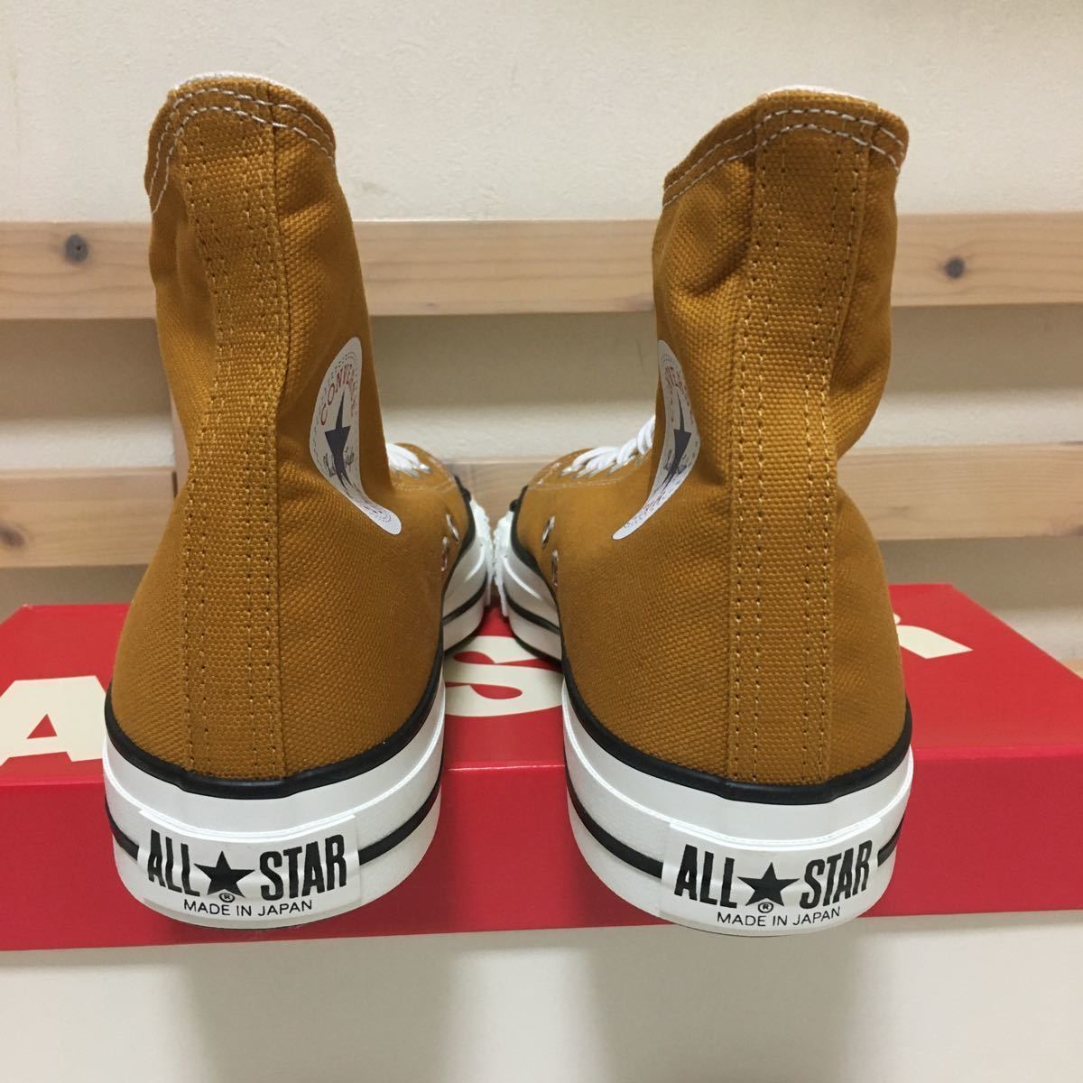 柔らかい 26.0cm CONVERSE ALL STAR J HI mustard asakusa.sub.jp