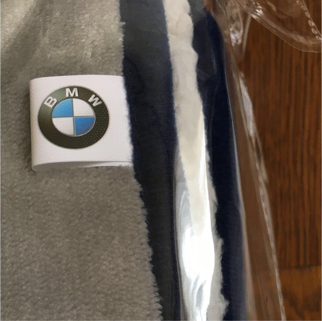 【新品未開封/非売品】BMW ブランケット　ライトグレー　_画像4