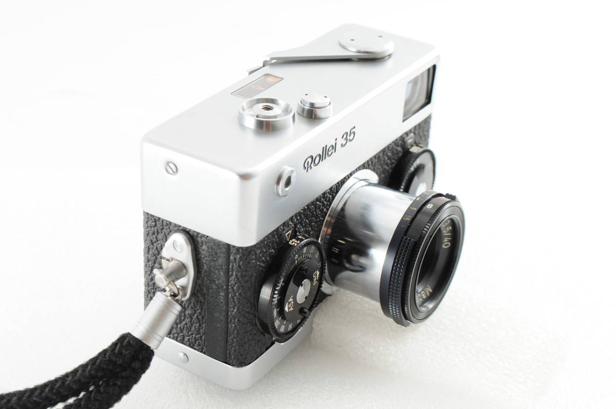 □超美品□ Rollei ローライ 35 Tessar 40mm F3.5 シルバー☆可愛く