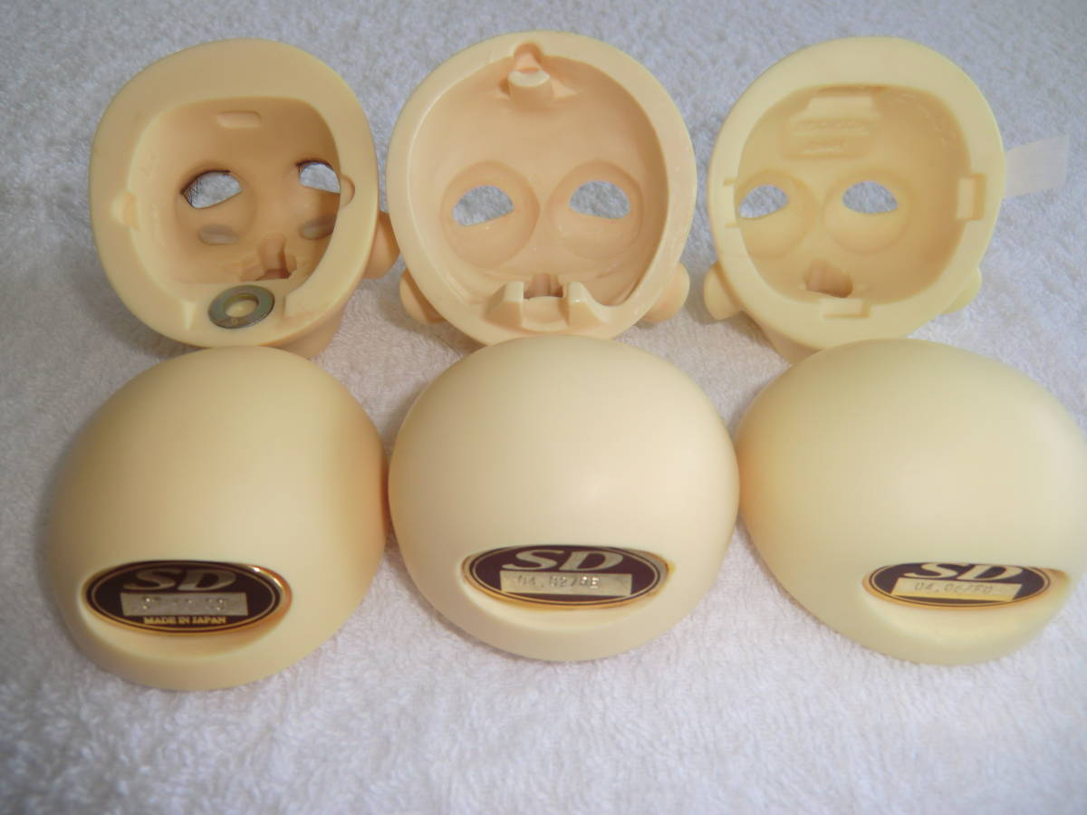 ボークス volks スーパードルフィー ヘッド+ボディ 3体セット ボークス volks スーパードルフィー ヘッド+ボディ 3体セット