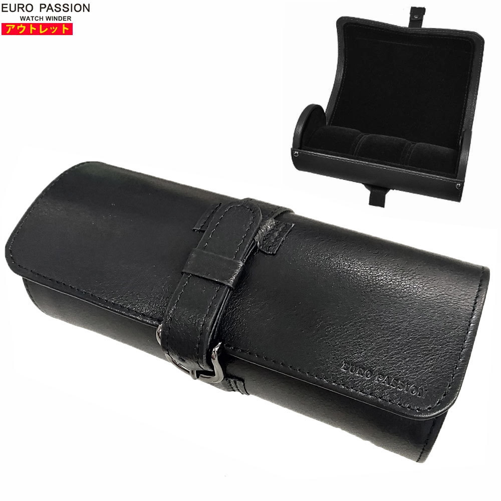  new goods * outlet! euro passion A396-BK black clock case 3ps.@ for watch case clock storage mobile case collection 