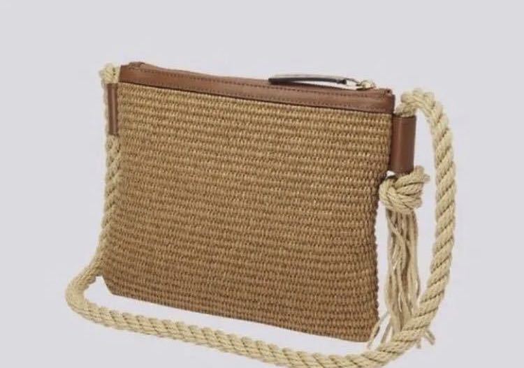 新品】MARNI バーラップ 未使用 マルニ ショルダーバッグ かごバッグ