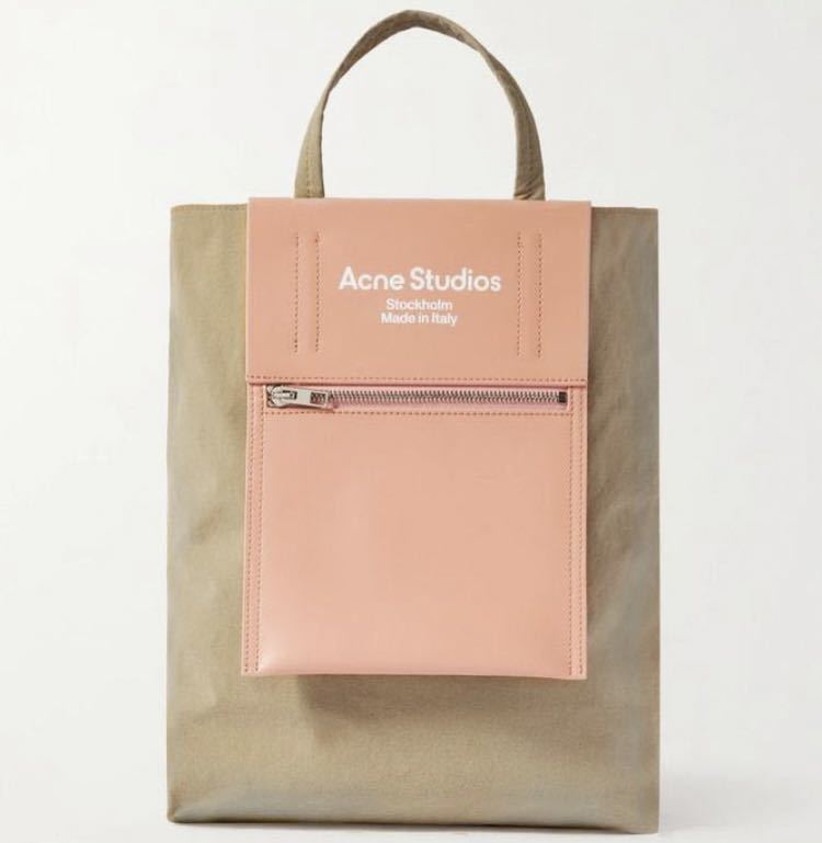 acne studious アクネステュディオス トートバッグ 新品未使用 ピンク