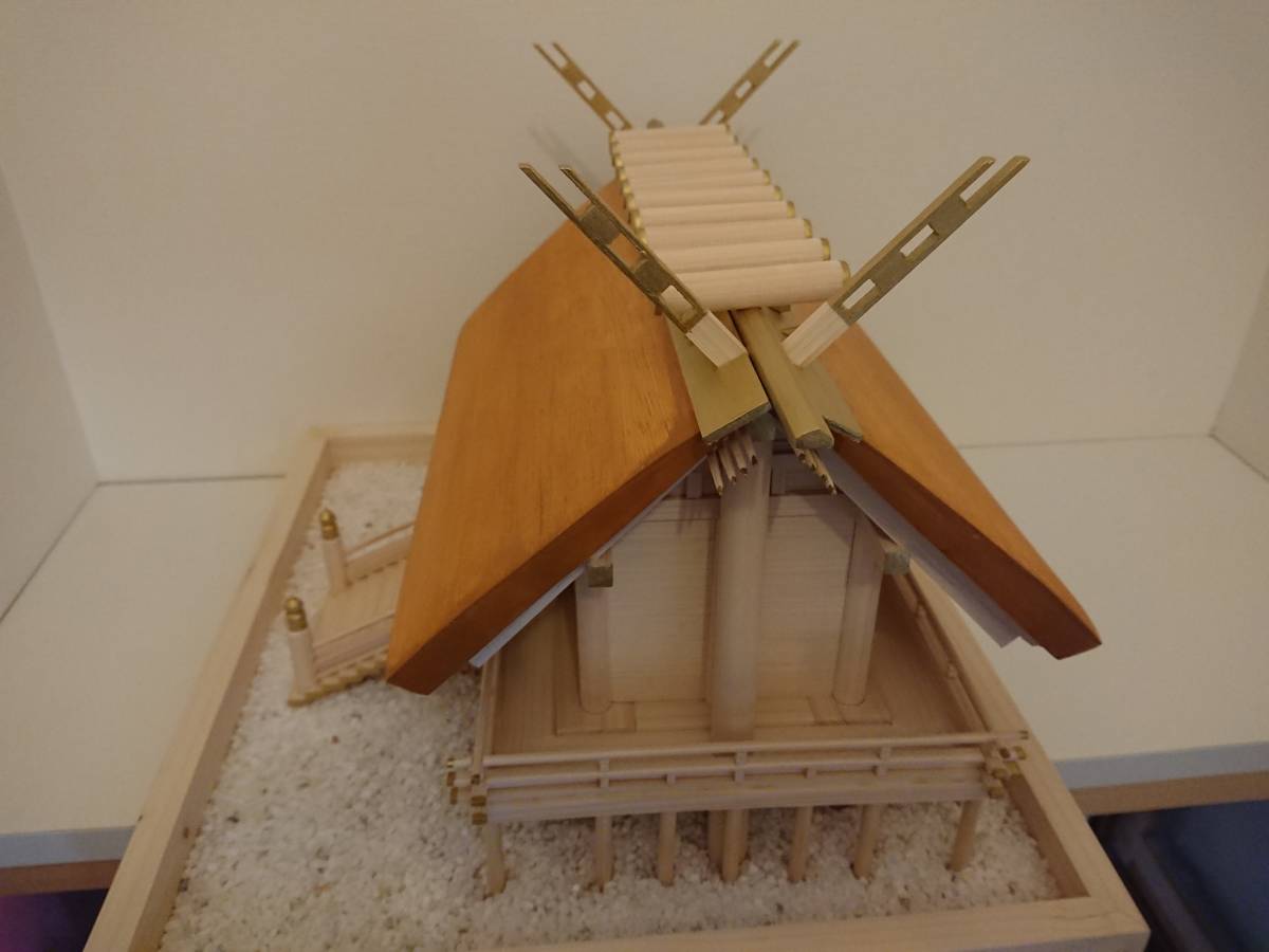 神明造り神社(模型) 神明造り神社(模型)