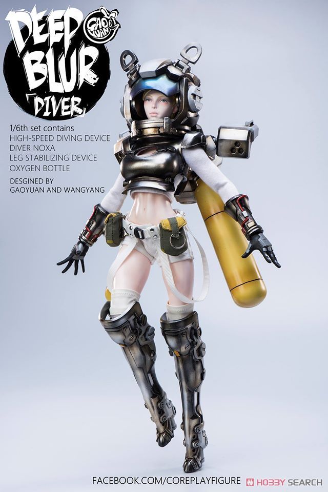 Coreplay 1/6 Deepblue Diver (Fashion Doll) осмотр hot игрушки FLAGSET i8toys DAMTOYS verycool rah 3ameti com игрушка Chogokin душа 