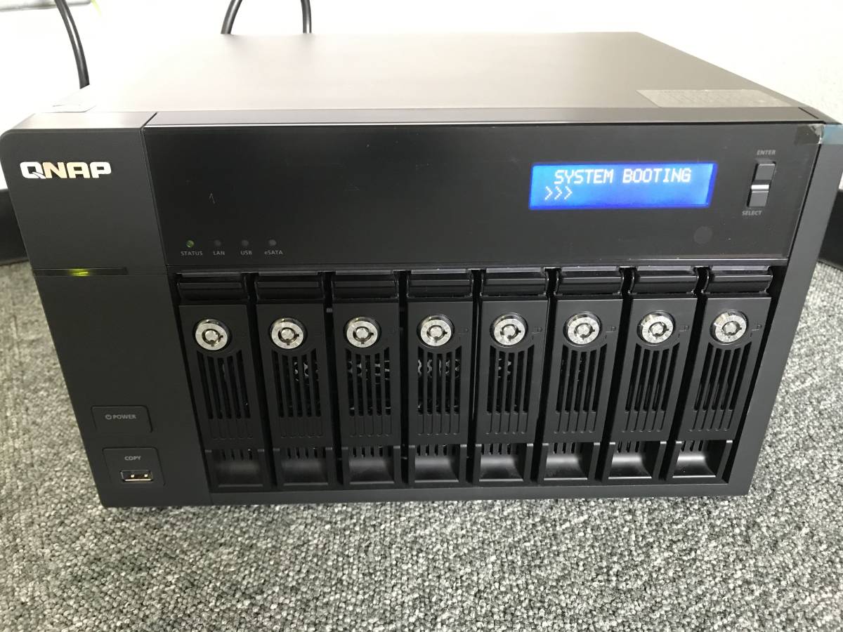 国内正規品 QNAP NAS TS-869Pro 8ベイ(3TB WD Green x4) - 通販