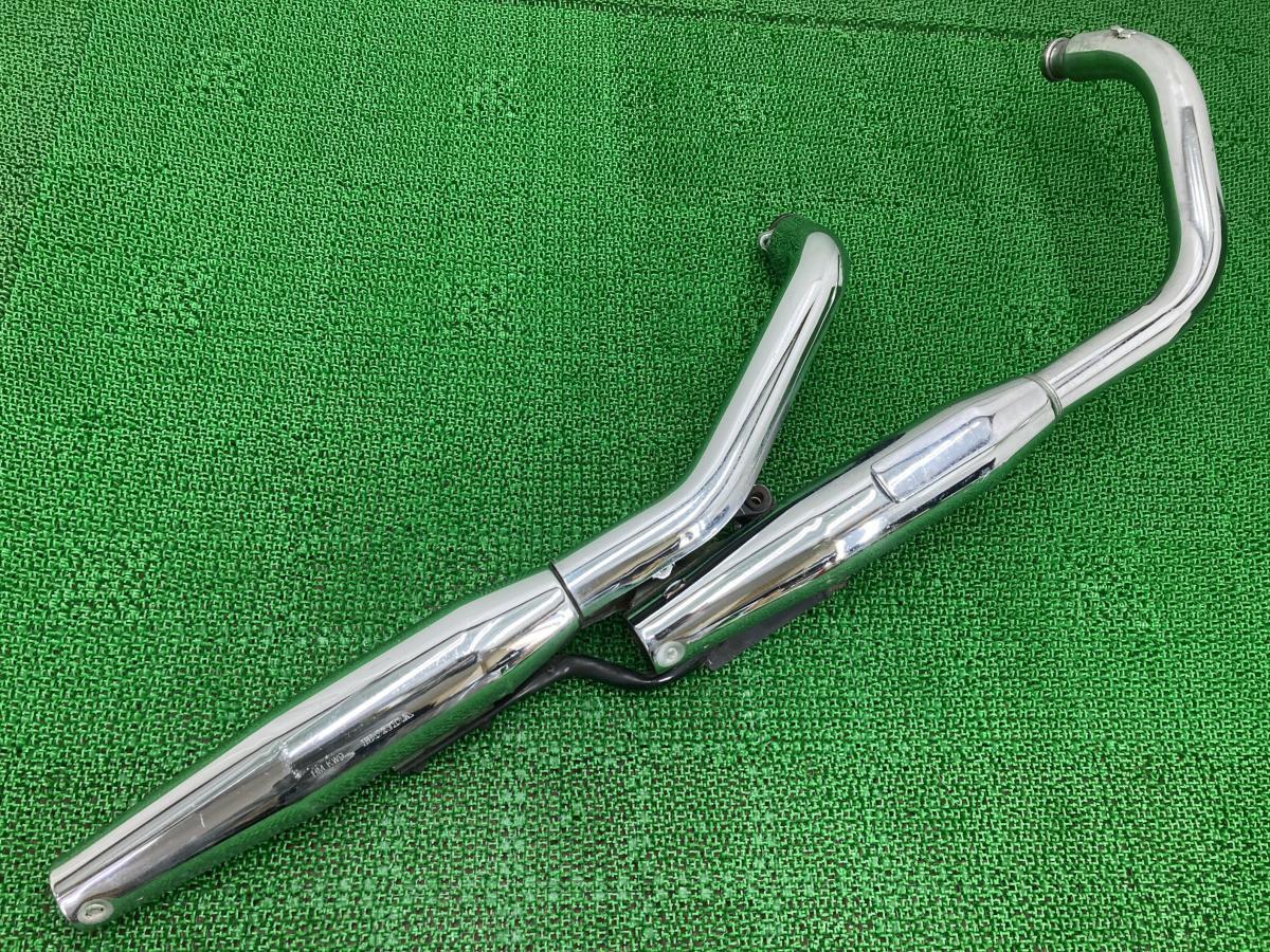 スティード400 マフラー KW9 ホンダ 純正 バイク 部品 NC26 コケキズ