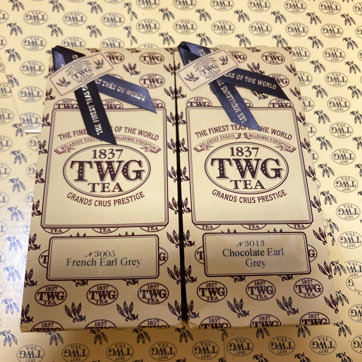 TWG【セット】フレンチアールグレイ＋チョコレートアールグレイ