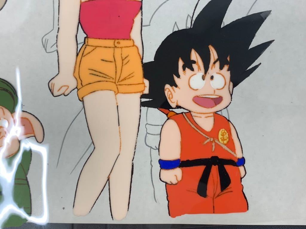 ☆1円スタート 希少 下書紙付き ドラゴンボール セル画 幼少期 ☆1円スタート 希少 下書紙付き ドラゴンボール セル画 幼少期