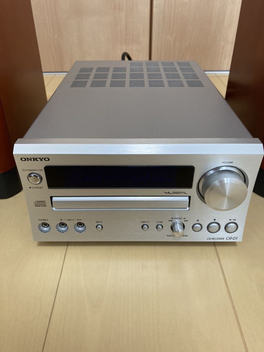 売り切り ONKYO CR-D1 CDレシーバー CDプレイヤー コンポ オンキョー_画像2