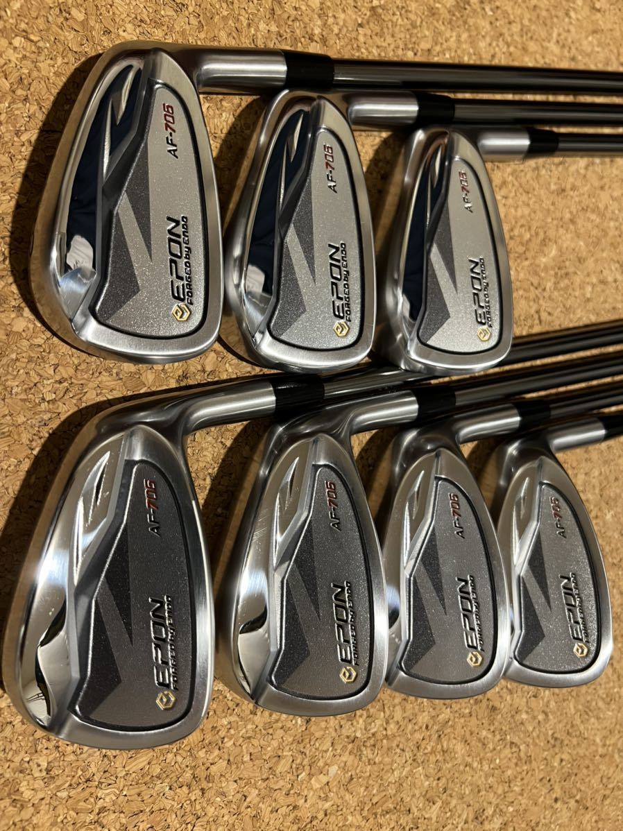 超美品】遠藤製作所 EPON エポン AF706 5〜PW TW 7本セット 藤倉