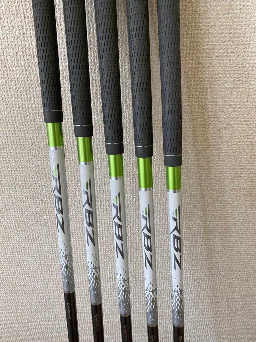 RBZ レディースアイアン 7~SW 5本セット 純正 RB-45 Frex-L 装着