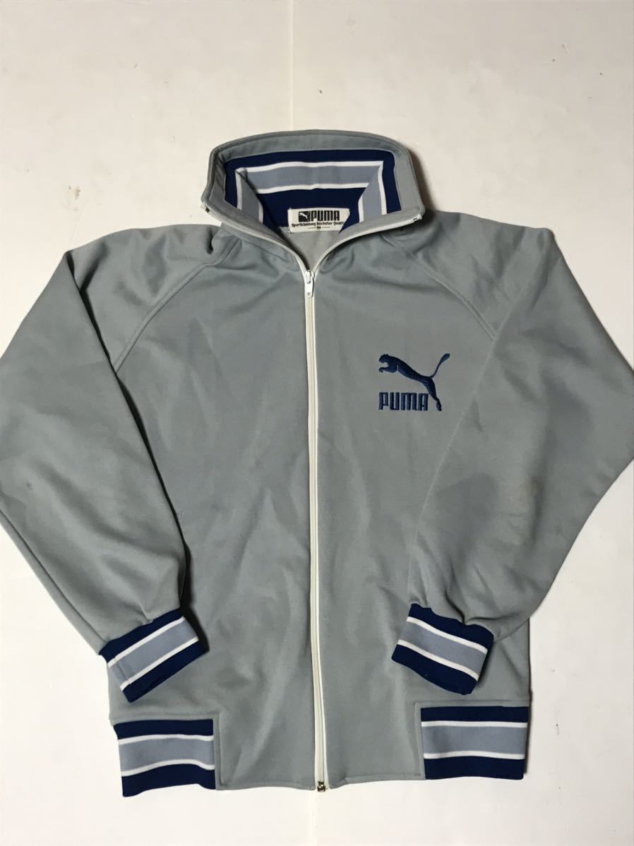 ★PUMA プーマ トラックジャケット ジャージ 80s90s ビッグロゴ レトロ ビンテージ VINTAGE 日本製 昭和★の画像1