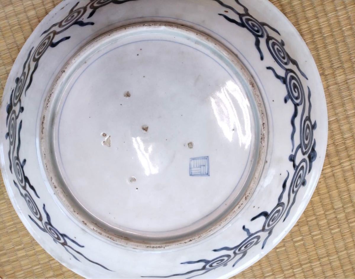 希少！一点物！】中国皿 骨董品 古美術品 古玩 アンティーク 絵皿-