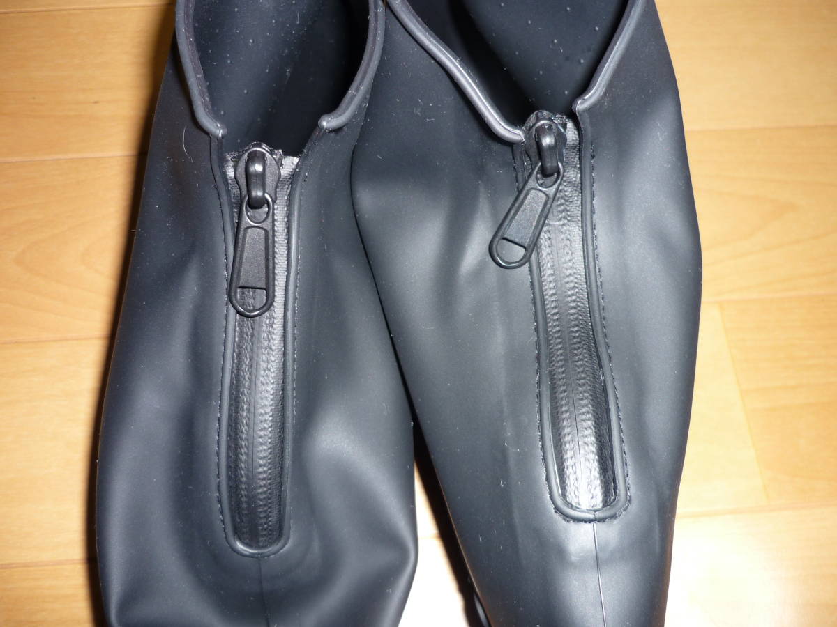 新品 新色黒色 ジャクソン Shoe-Pon 防水 シューズカバー Jackson サイズL キャンプ フィッシング 釣り アウトドア シリコン素材 伸縮性