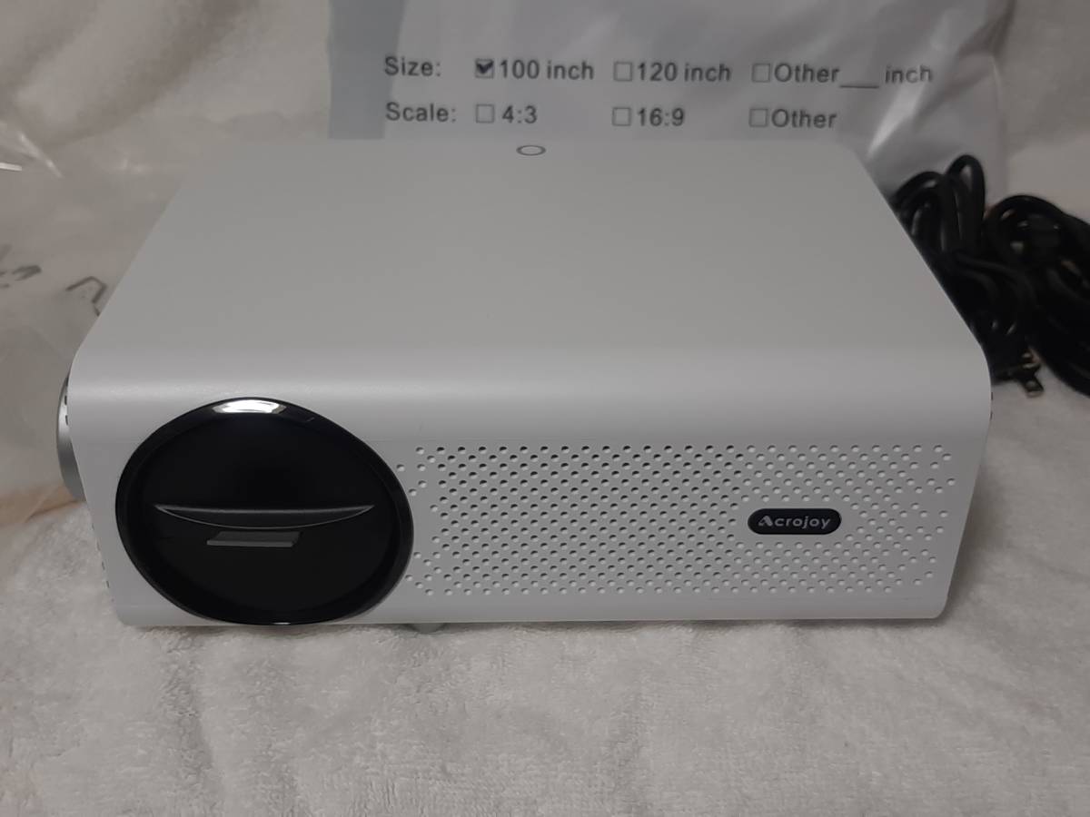 初売り】【初売り】Acrojoy アクロージョイ プロジェクター T660WB