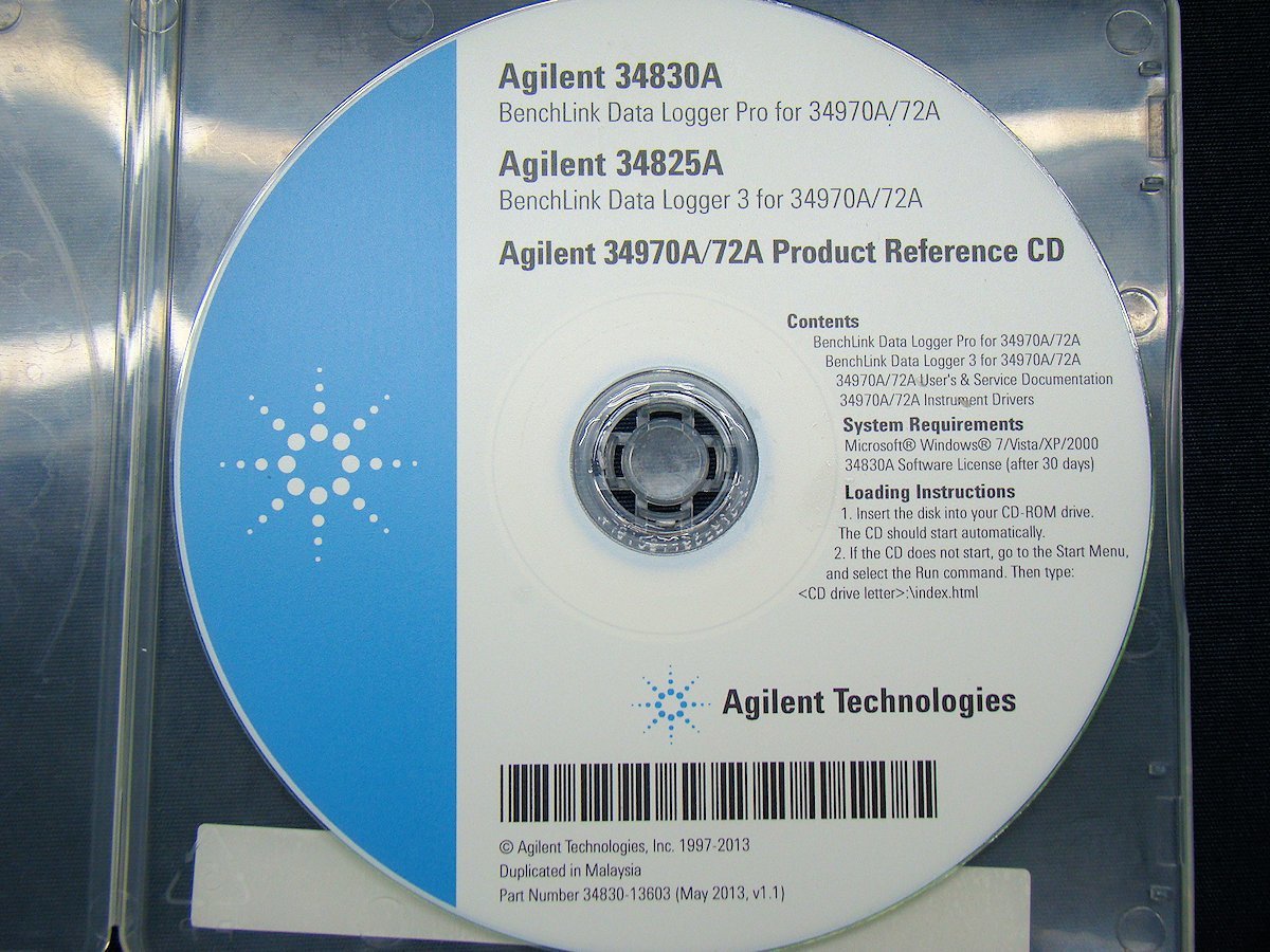 agilent 34972A LXIデータ収集・スイッチユニット アジレント | www