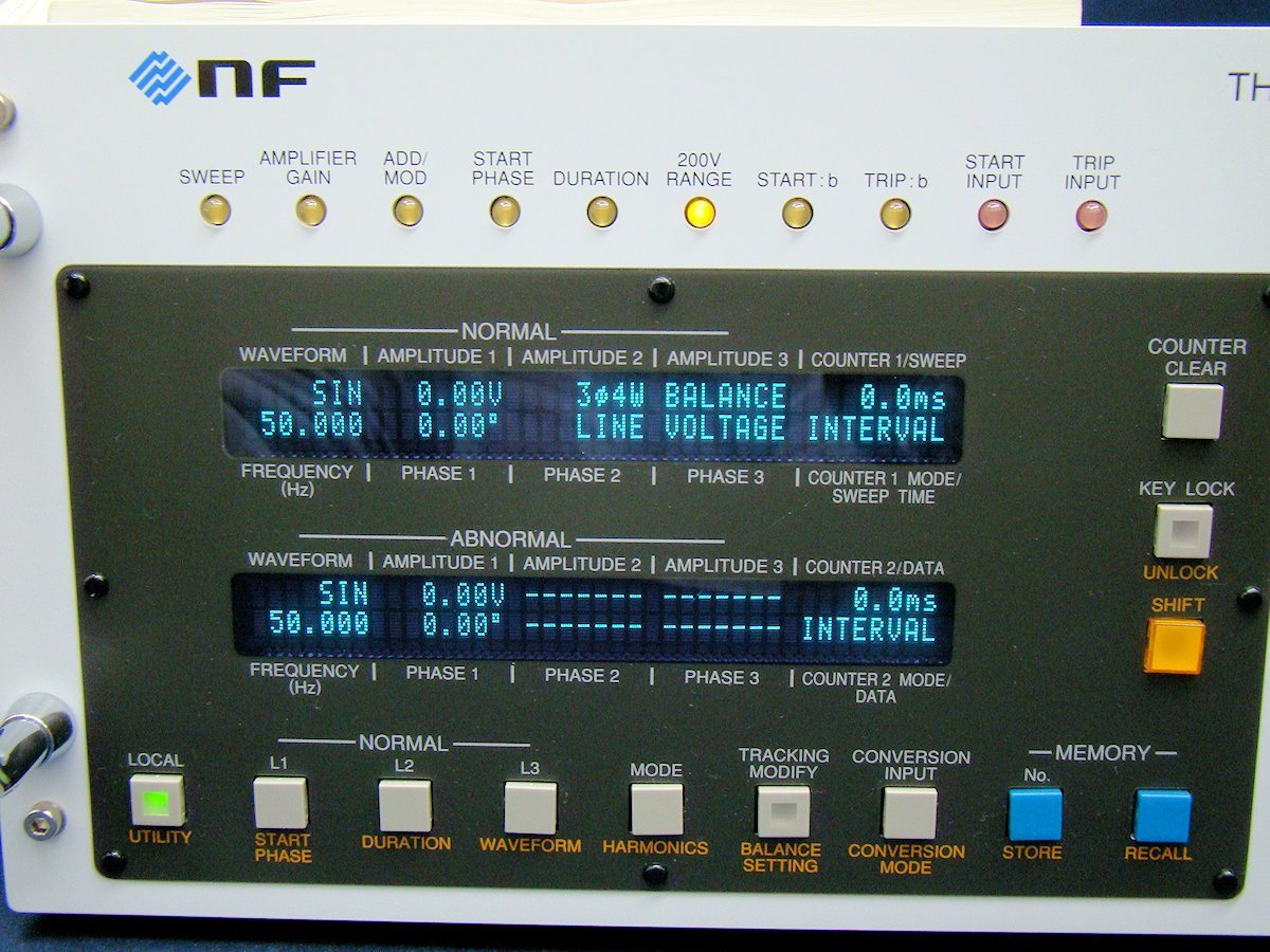NF TG1703 三相信号発生器 TG-1703 NF/エヌエフ回路設計ブロック NF TG1703 三相信号発生器 TG-1703 NF/エヌエフ回路設計ブロック