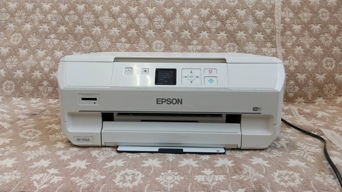 品 EPSON エプソン A4インクジェットプリンター カラリオ EP-706A【181】