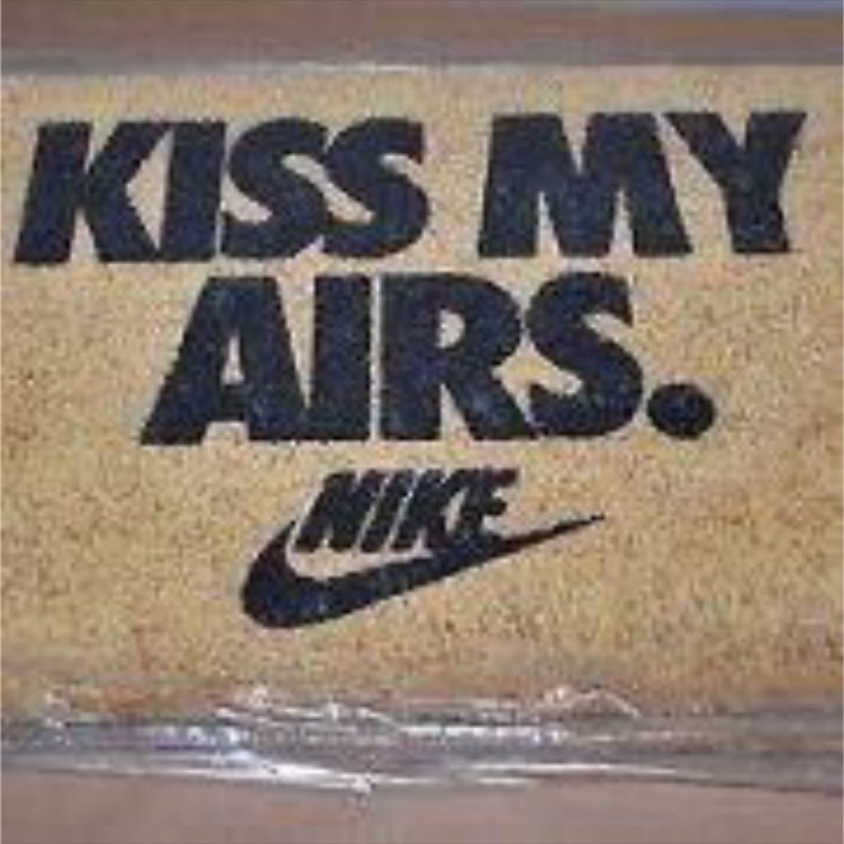 込 NIKE OVERKILL KISS MY AIRS DOORMAT 1rmfit.com.br