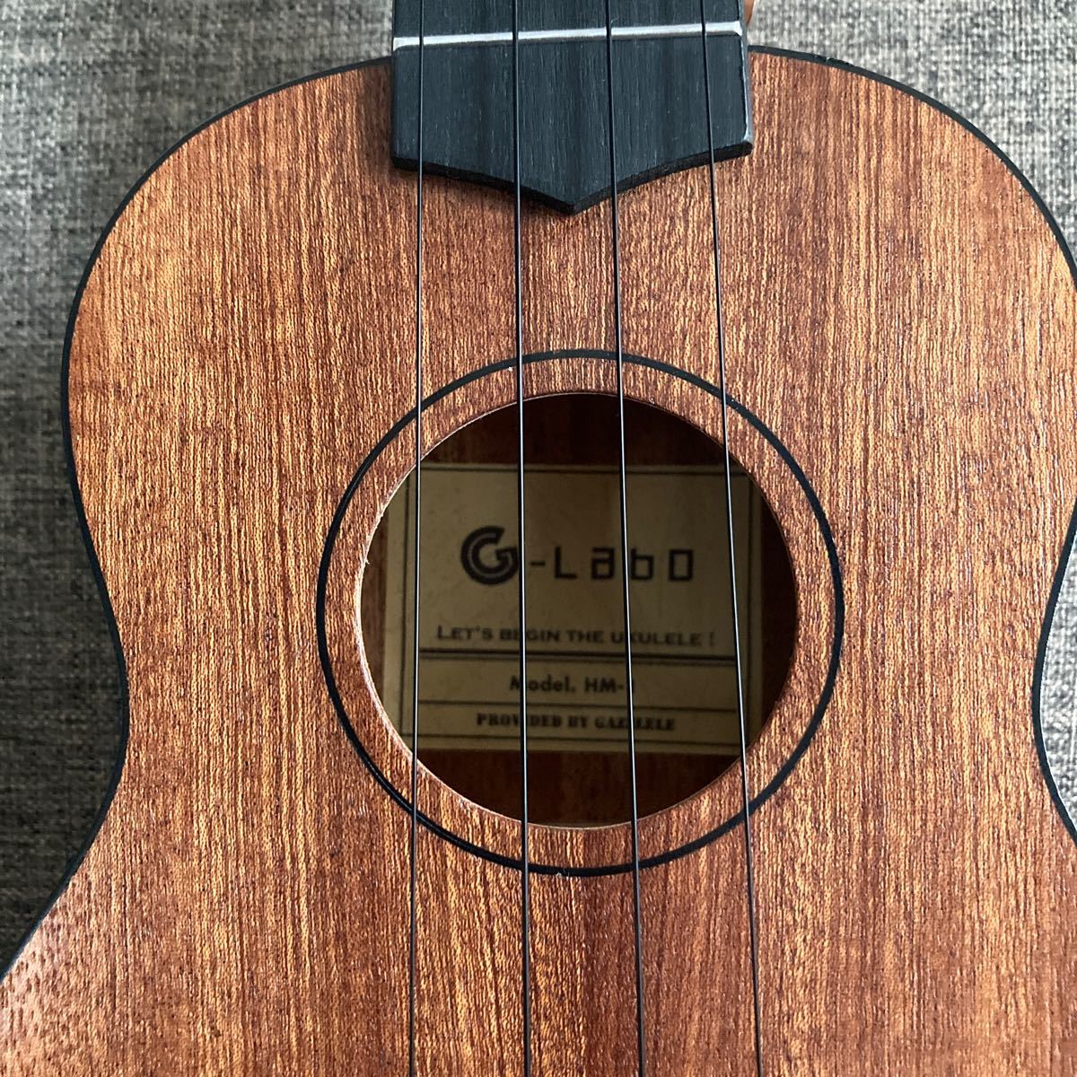 美品 G-Labo ガズレレ ソプラノウクレレHM-1 ガズのはじめてウクレレ