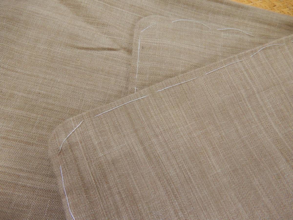 ＜銀の斧＞木綿単衣着物・ジンバブエコットン・日本製織・草木染_画像9