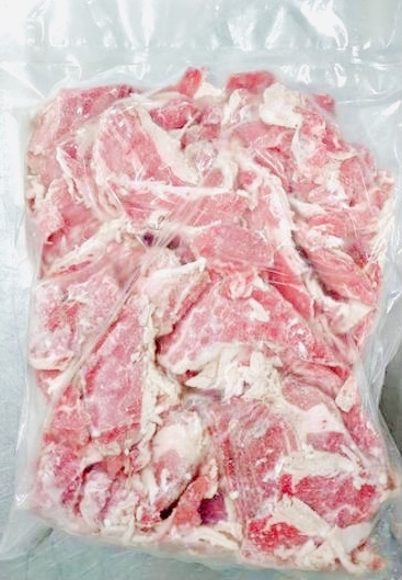 格安！特売！赤身スライス肉　肉じゃが！すき鍋！焼肉弁当！焼そばなどの肉野菜炒めに！最適！牛肩ロース切り落とし　1kgパツク×８＝８kg_画像7