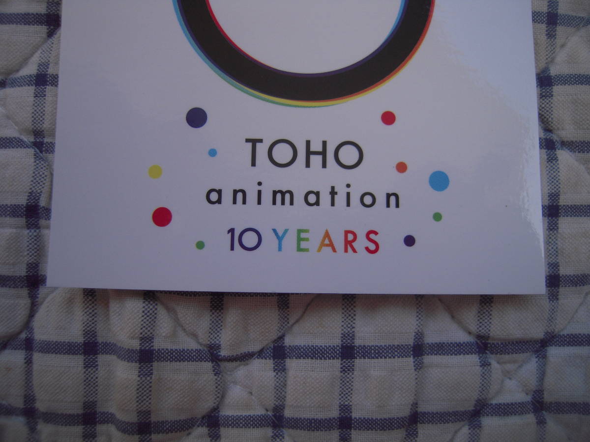 ☆アニメジャパン2022　ＴＯＨＯ　ａｎｉｍａｔｉｏｎ　特製ステッカー　未開封新品☆_画像3