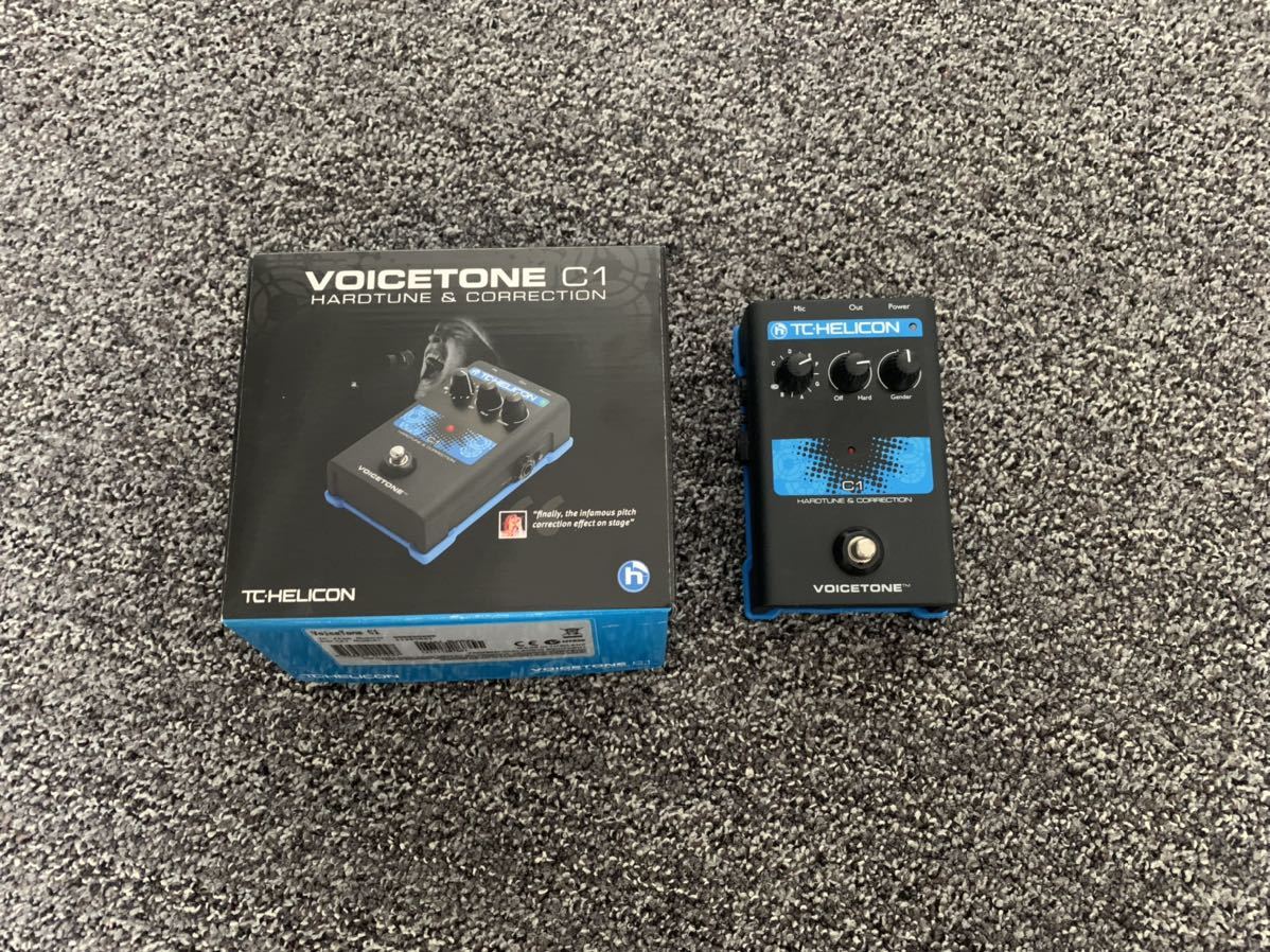 TC-HELICON VOICETONE C1 HARDTUNE&CORRECTION オートチューン ハード