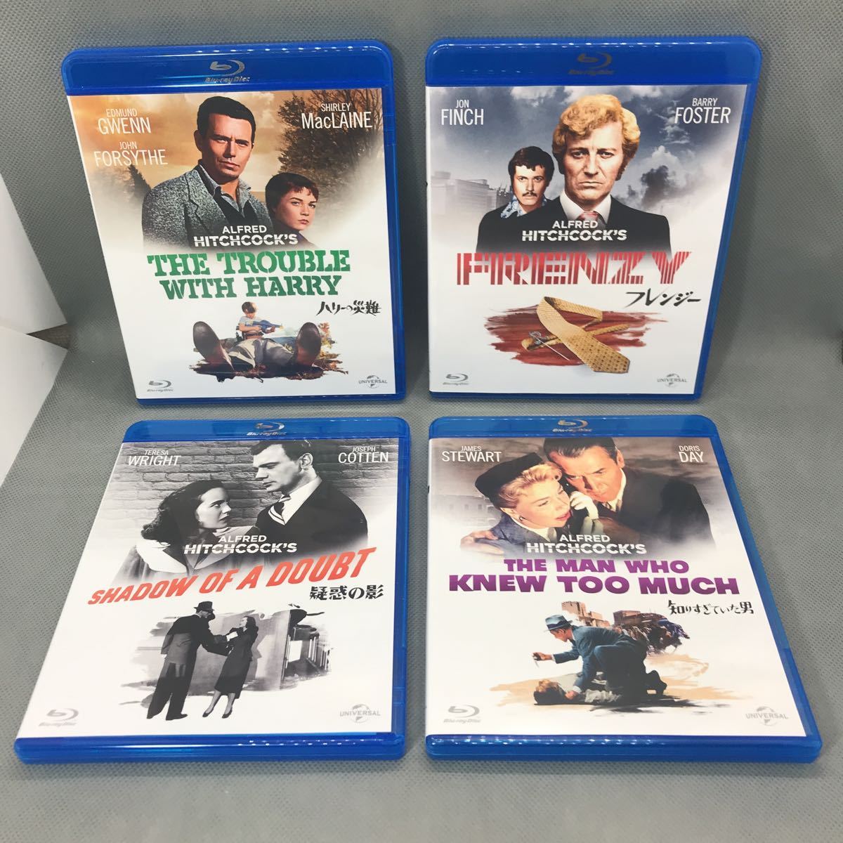 1円スタート】 アルフレッド・ヒッチコック作品 Blu-ray 12本セット