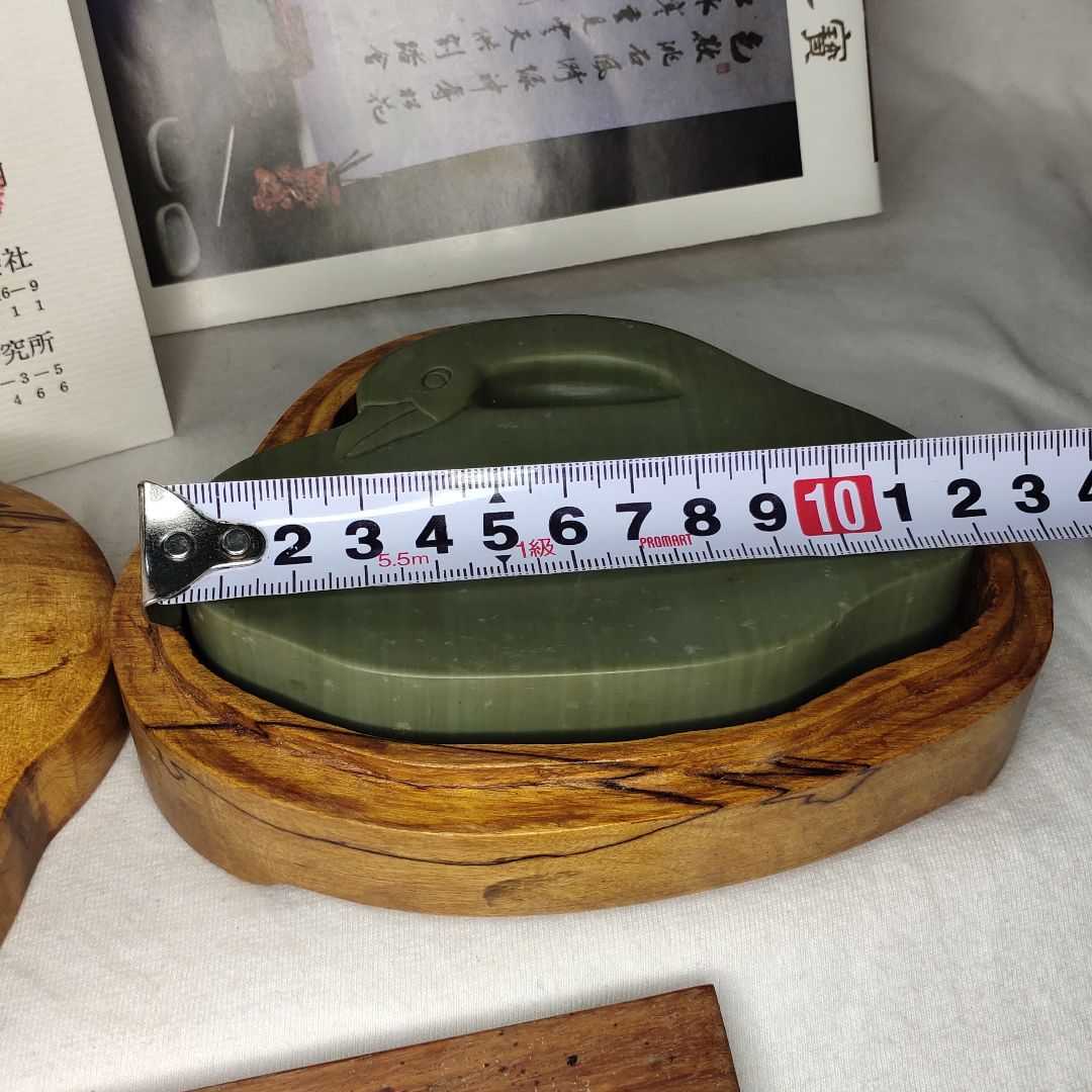 低価限定SALE ヤフオク! - 「古松花石硯 容徳文房朱硯 何卓銘 清時代