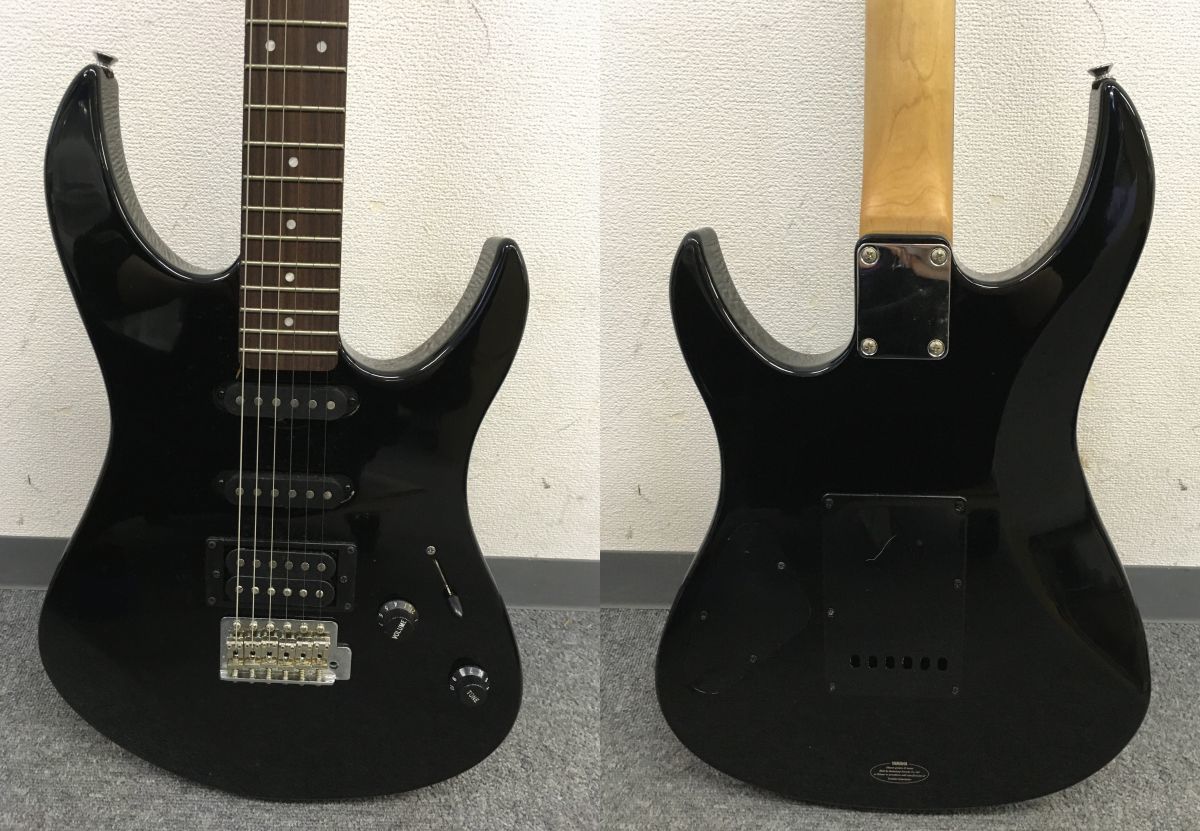 F302-I34-1785 YAMAHA ヤマハ エレキギター RGX112S ブラック 楽器 