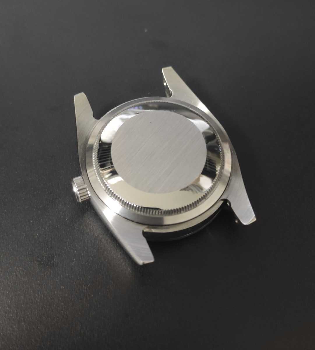 36mm ノンデイト 腕時計 ケース プレーンベゼル ノンデイト【対応ムーブメント】SEIKO NH35/NH36/4R35/4R36 セイコー_画像5