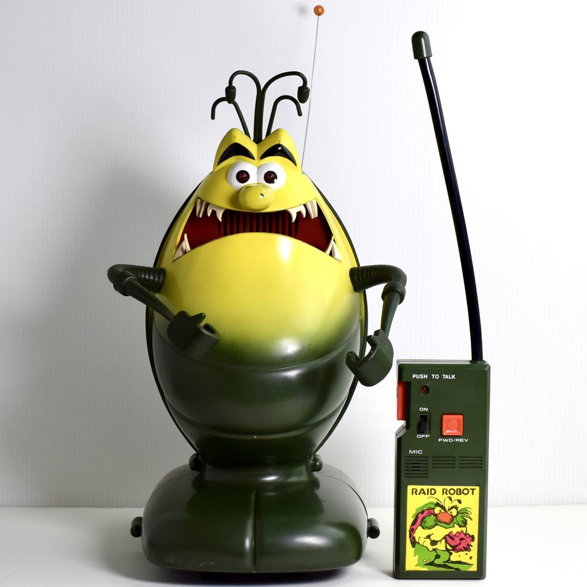 レイドバグ Raid Bug 虫 殺虫剤 フィギュア ラジコン TOY アドバタイジング キャラクター 企業物 ビンテージ 80sの画像2