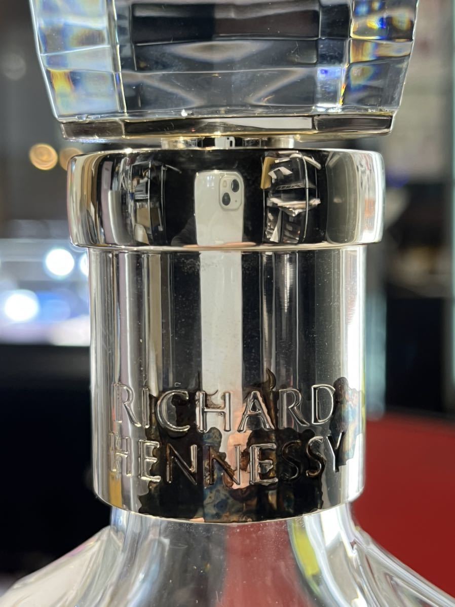 ヘネシーリシャール 空瓶 バカラクリスタル Hennessy RICHARD 空 ヘネシーリシャール 空瓶 バカラクリスタル Hennessy RICHARD 空