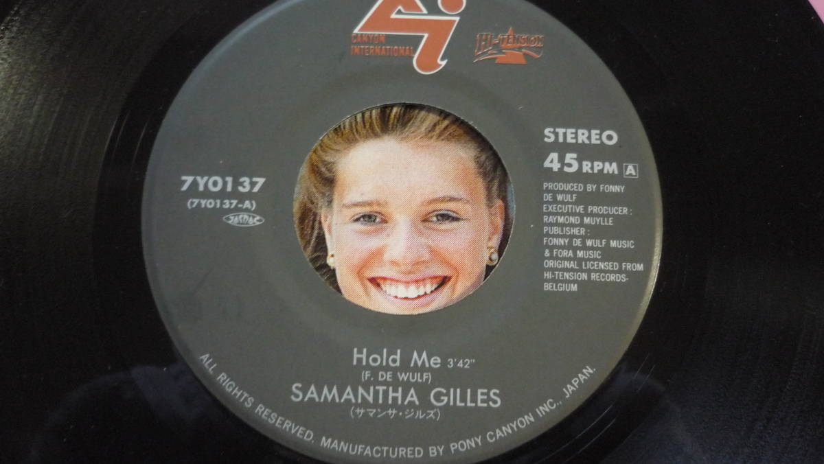 EP　　SAMANTHA GILLES / HOLD ME