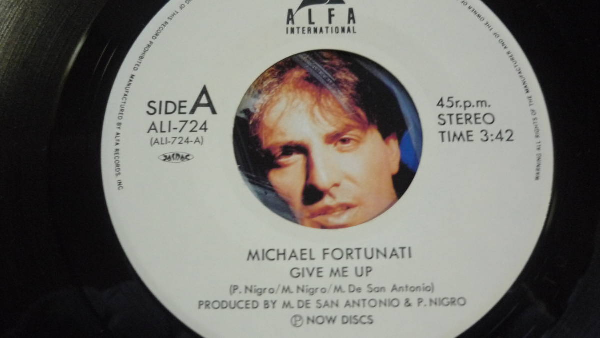 EP　　MICHAEL FORTUNATI / GIVE ME UP