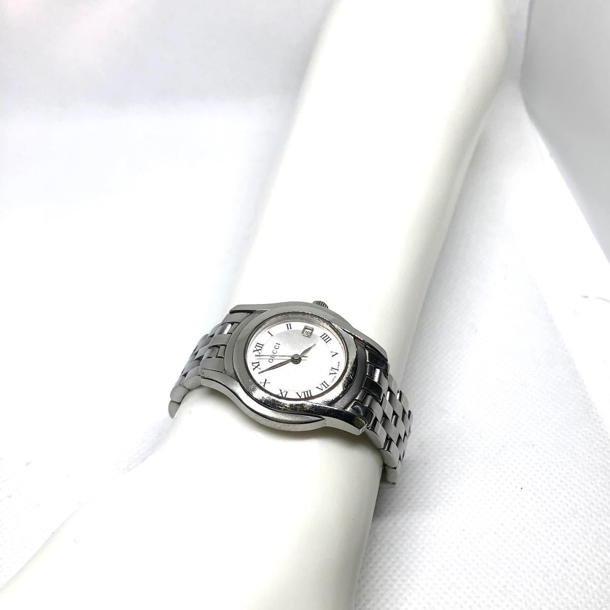 稼働品【セール中】GUCCI グッチ時計 5500L レディースウォッチ